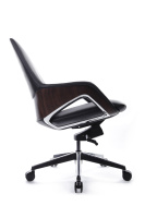 Изображение кресло rv design aura-m (fk005-в) кожа черная